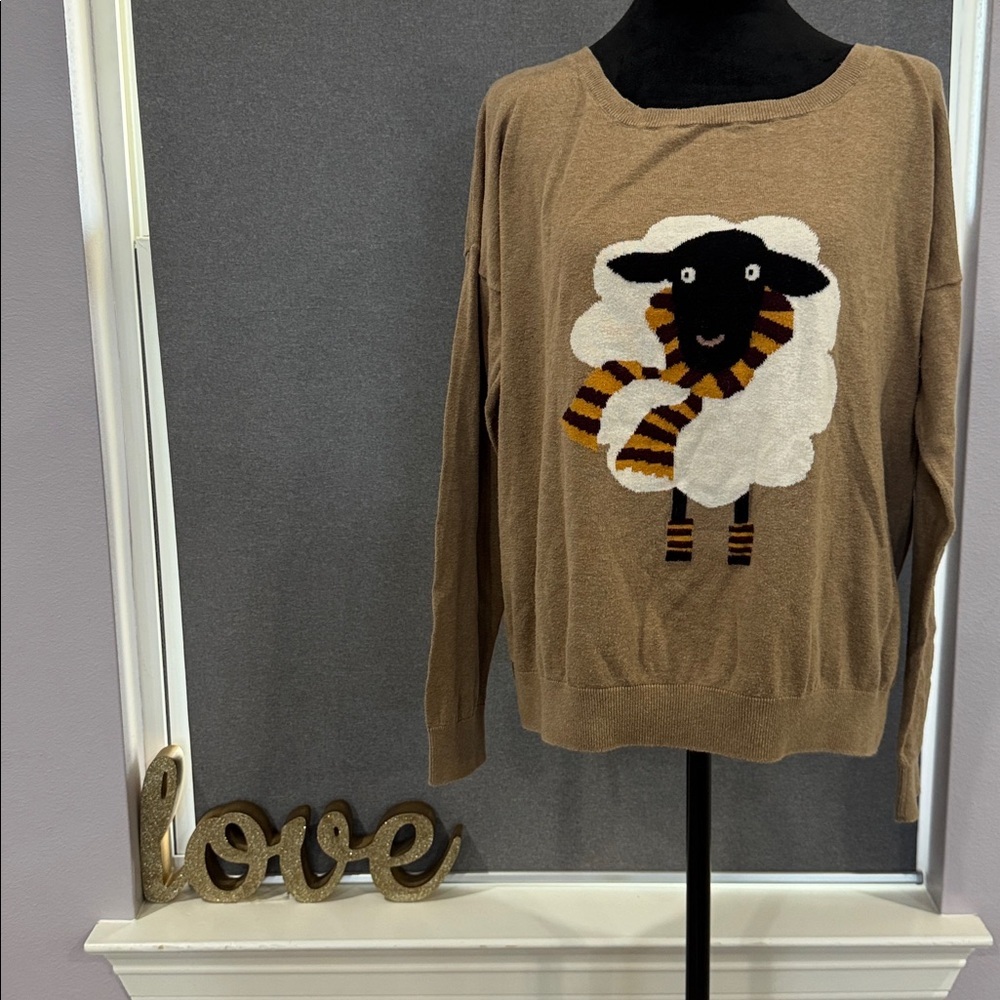 Next Men's Tan Crewneck Sweater